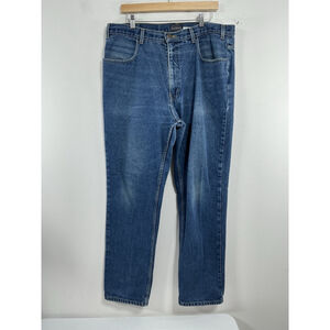 Men’s Excellent Condition Basic Editions Blue Jeans 38x32